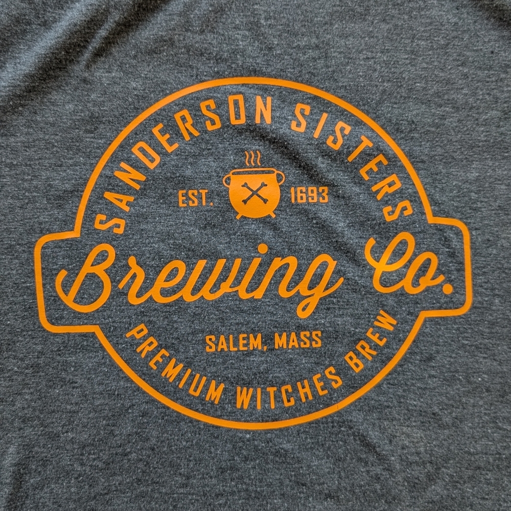 Sanderson Sisters Brewing Co. Gray Short Sleeve Tee